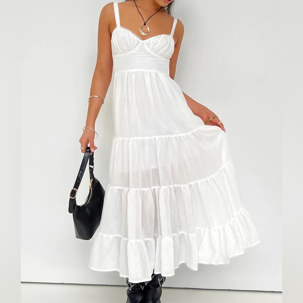 Joella Midi Dress Princess Polly
